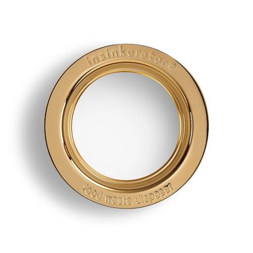 InSinkErator French Gold Sink Flange - Durable Kitchen Disposal Accessory