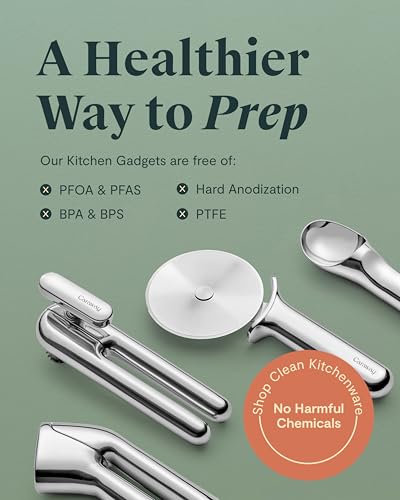 Caraway Stainless Steel Vegetable Peeler with Ergonomic Handle – Kitchen Tool