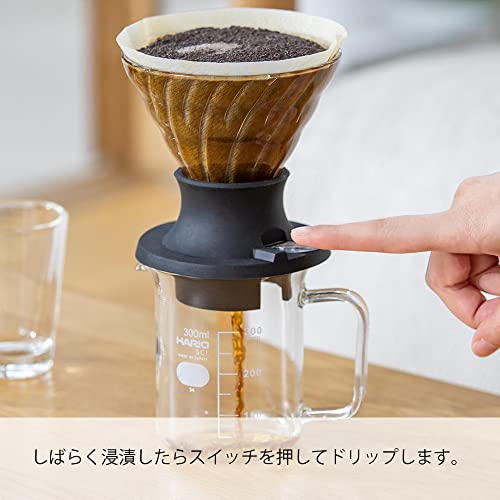 Hario Switch Immersion Dripper Size 03 with Clear Glass & Filter Pack