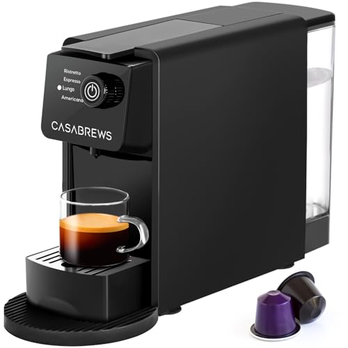 CASABREWS 20Bar Nespresso Original Pod Espresso Machine Compact & Easy to Use
