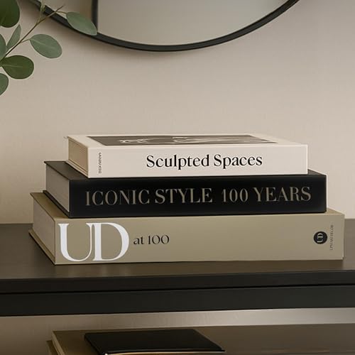 Decorative Faux Books Set of 3 with Hidden Storage - Modern Home Decor