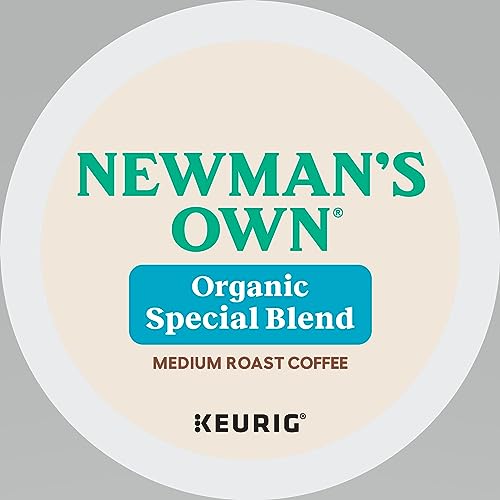 Newman's Own Organic Special Blend Keurig Coffee Pods Unflavored 24-Count Pack of 4