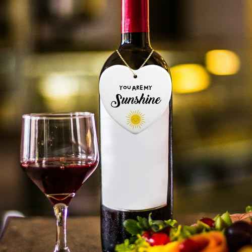 You Are My Sunshine Ceramic Keepsake Ornament - Sunshine Gifts for Women, Friends, Family & Teachers - Thinking of You Hugs Gifts