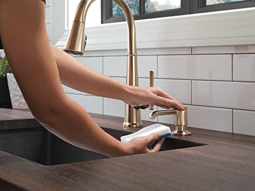 Emmeline Soap Dispenser Champagne Bronze for Kitchen - 13 oz