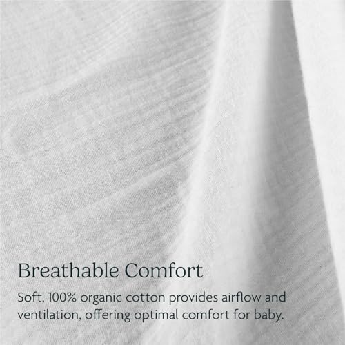 Organic Cotton Bassinet Covers for Remi Playard - Set of 2