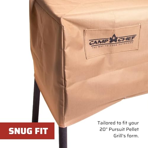 Camp Chef Patio Cover for 2-Burner Stoves - Beige, Secure & Weather-Resistant