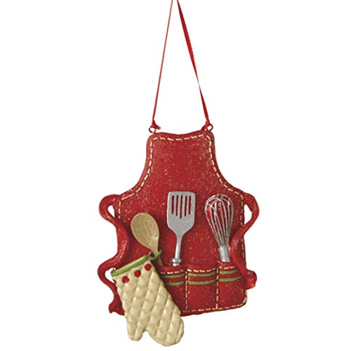 Midwest-CBK Christmas Pastry Chef Ornament - Resin, Holiday Home Decor