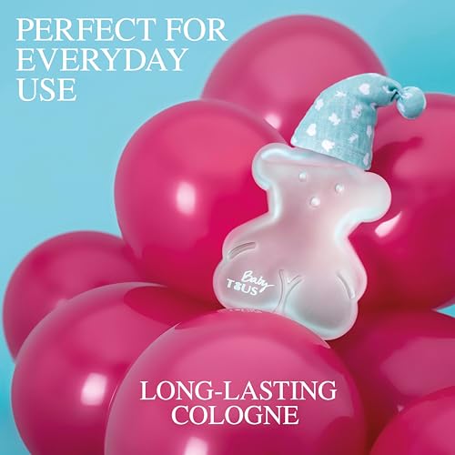TOUS Baby Cologne - Gentle Fresh Scent for Boys & Girls, 3.4 Fl Oz - Baby Gift - TOUS Baby