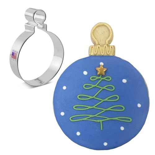 Ann Clark Cookie Cutters Christmas Ornament Cookie Cutter 4.5" Made in USA