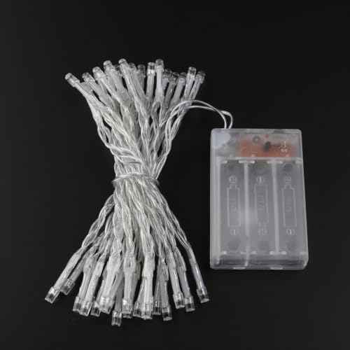 BESPORTBLE Battery Operated Christmas Lights, 40- LED Fairy Lights Golf Cart Christmas for Bedroom, s, Parties, Wedding, Centerpiece, Decoration