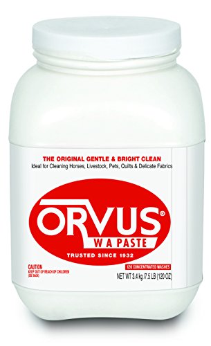ORVUS WA Paste Cleaner - 120oz. Multi-Surface Detergent for Horses, Pets & Quilts