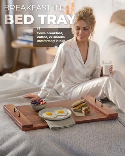 Warm Acacia Wood Noodle Board Stove Cover with Handles - Universal Fit