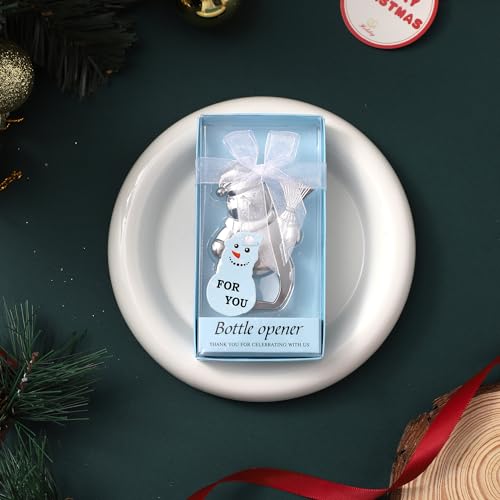 Snowman Bottle Openers Gift Set (24 pcs) – Uezea, Frosty Holiday Party Favors