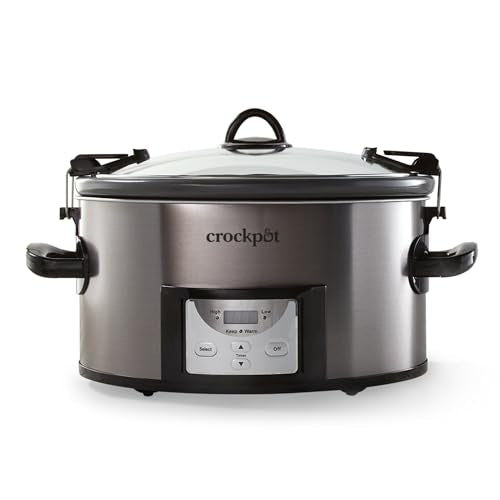 Crock-Pot MyTime Programmable Slow Cooker - 6 Quart Stainless Steel