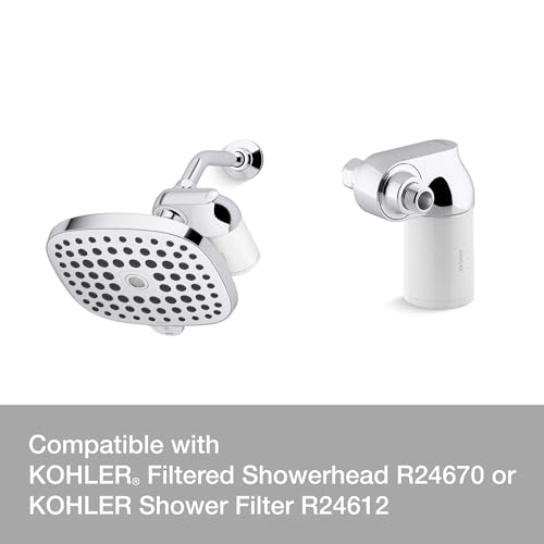 Kohler Aquifer Shower Filter Replacement Cartridge Pack of 1 - Compatible with K-R24612