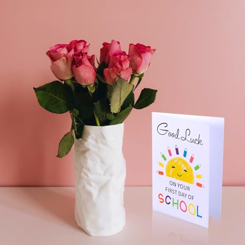 First Day of School Greeting Card for Kids - Good Luck on Your First Day