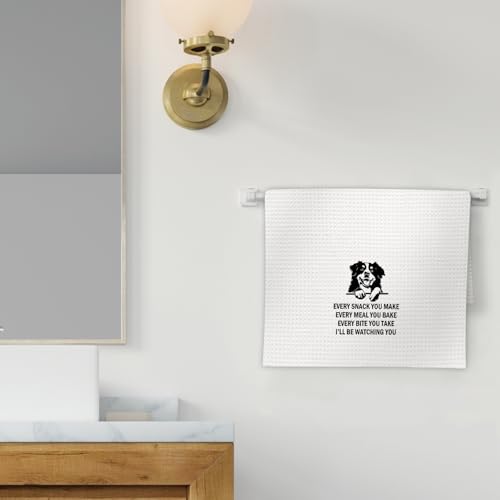 Bernese Mountain Dog Kitchen Towels - Dog Lover Gift, Decorative Hand Towels for Bernese Mountain Owners, 16x24 Inch