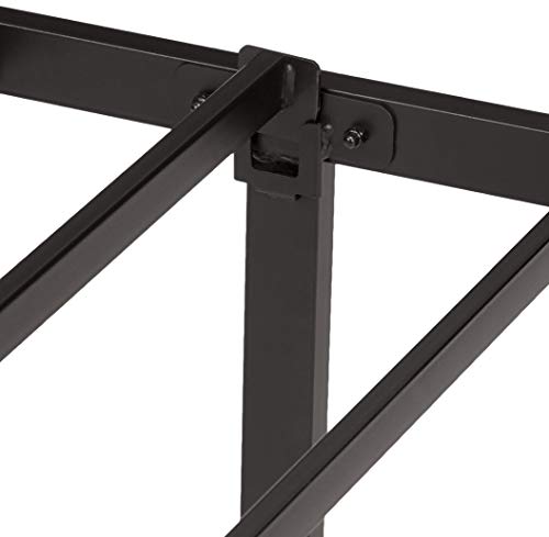 Heavy Duty Queen Bed Frame with Steel Slats - 14 Inch Storage Height, Black, Variation of THIS listing