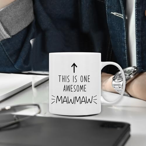 Mawmaw Gifts Mug – QASHWEY 11oz Ceramic Coffee Cup for Grandma | Mawmaw Variant