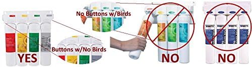 Watts Premier RO Pure Plus Annual VOC Filter Kit 5-Pack No Membrane - Easy Push Button Replacement