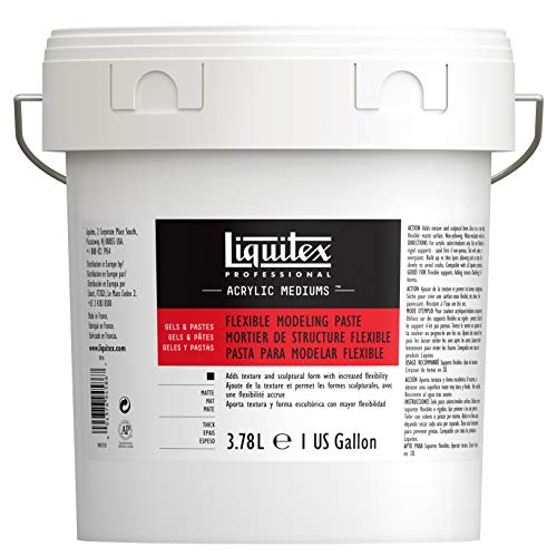 Flexible Modeling Paste - 128 oz Professional Acrylic Medium for Textures and Sculpting (Variation of THIS listing)