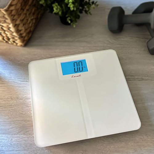 High Capacity Digital Bathroom Scale - 562 lb Anti-Slip Body Weight Scale with Backlit Display Variation of High Capacity