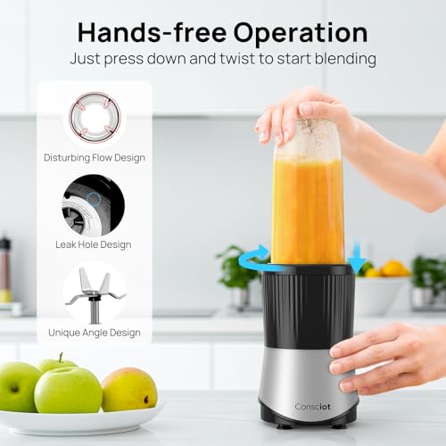 16-Piece Blender & Grinder Set for Kitchen & Personal Use - Consciot