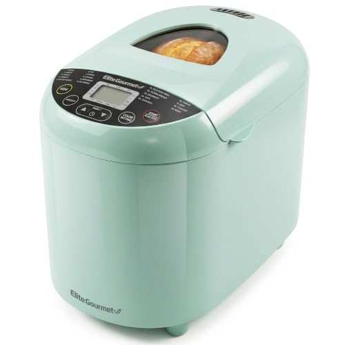 Mint Programmable Bread Maker with 3 Sizes & 19 Presets - Elite Gourmet