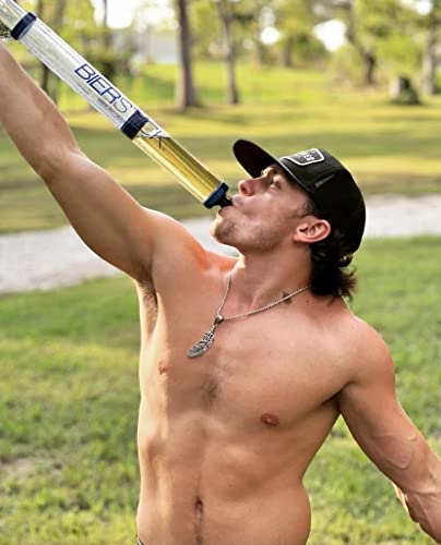 Bierstick Beer Bong Syringe - 24oz Party Funnel for Tailgating & Events