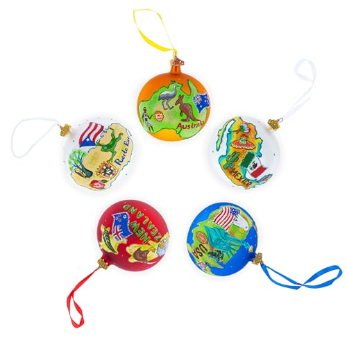 USS Midway Museum Glass Ball Christmas Ornament - Hand-Painted Holiday Decor