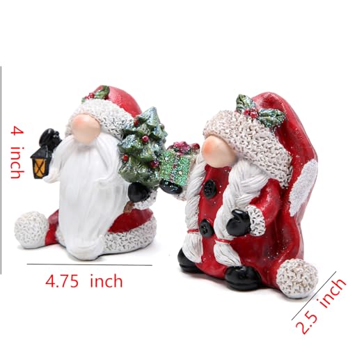 Hodao Christmas Elf Decorations Set - Unique Handcrafted Holiday Ornaments