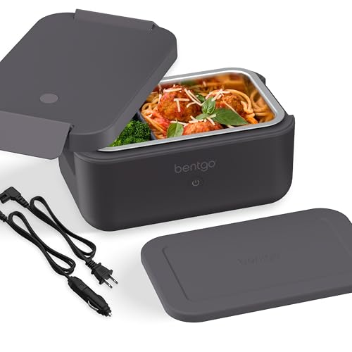 Obsidian Bentgo Heat Electric Lunch Box & Food Warmer for Work & Travel