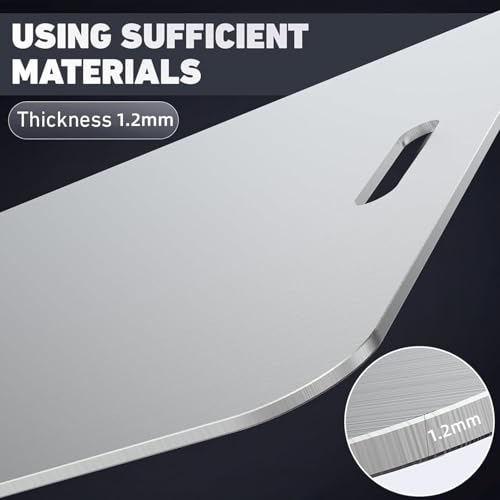 Stainless Steel Cutting Board Set of 3 - Non-Toxic Kitchen Chopping Boards with Handles - 15x11 Inches