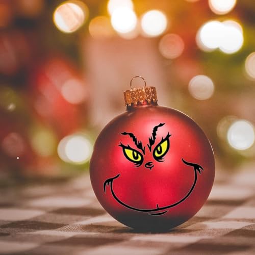 72Pcs Christmas Ornaments Stickers - 3 Inch DIY Tree Decorations for Party Supplies, Windows & Smooth Surfaces | Waterproof, Removable, No Residue | Holiday Stickers for Home, Xmas Tree & Party