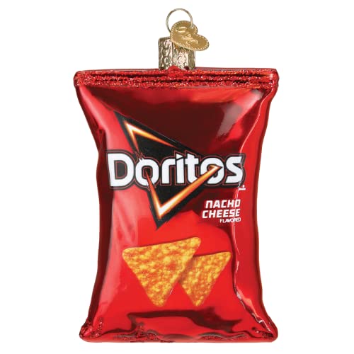Old World Christmas Doritos Nacho Cheese Chips Glass Blown Ornament