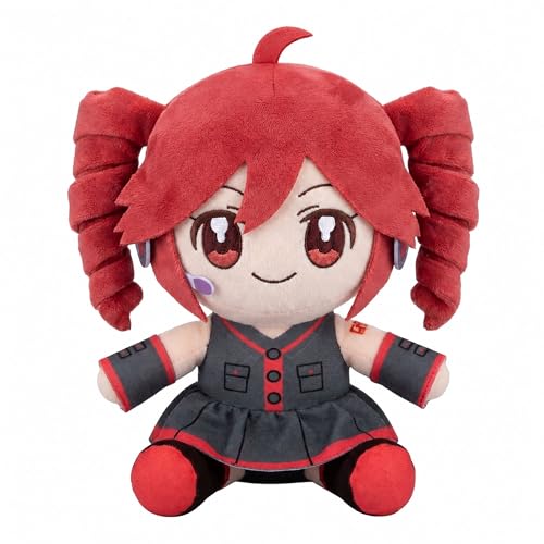 Collectible Pink Twin-Tail Girl Plush - 22cm Anime Soft Toy for Fans & Collectors
