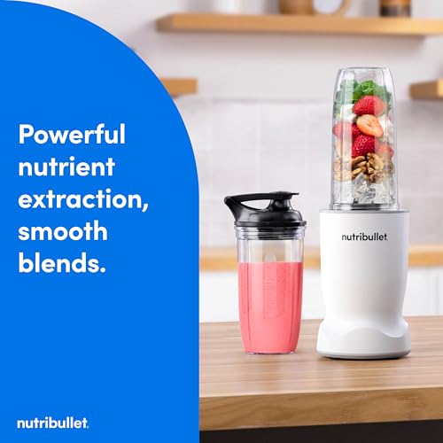 Nutribullet Turbo 1000W Matte White Personal Blender with Auto Blend