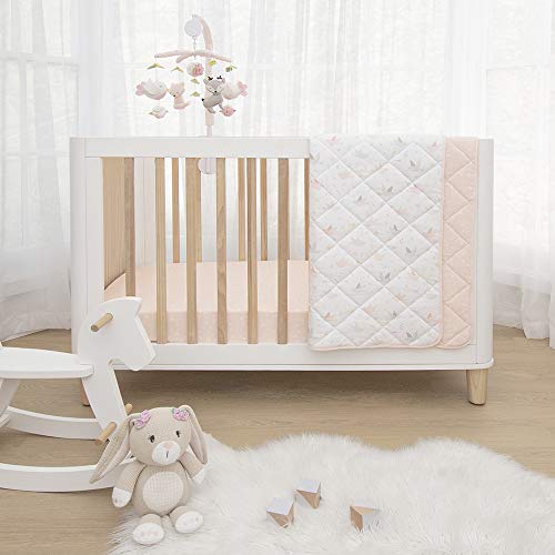 Living Textiles Ava Birds Baby Musical Mobile - Crib Toy & Nursery Decor