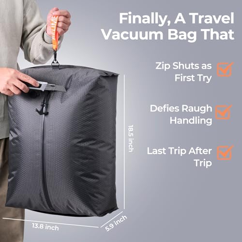 Relime Classic Series Vacuum Bags for Travel Luggage with Wireless