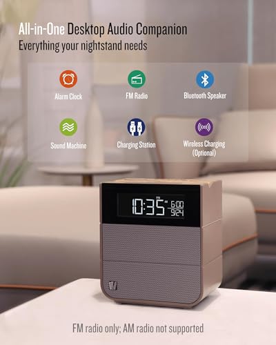 Soundfreaq Sound Rise II, SFQ-16: Bedside Alarm Clock Radio &