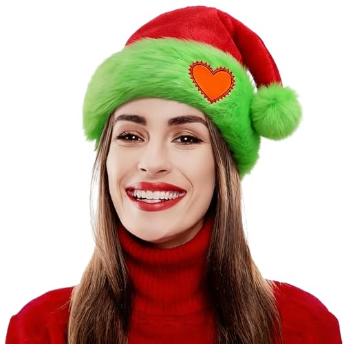 Unisex Santa Hat for Adults Christmas Holiday Party Supplies