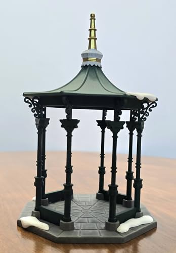 Department 56 Heritage Village Christmas in the City Gazebo - Handpainted Porcelain Accessory