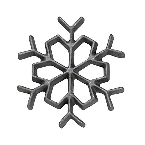 Kitchen Supply Snowflake Rosette Mold – Hand Cast Aluminum, 55 Shapes