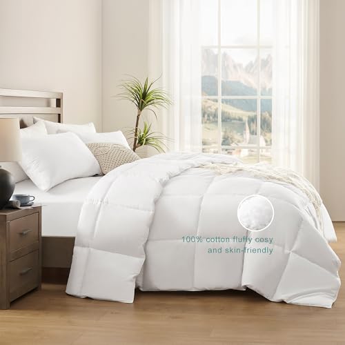 ACCURATEX Queen Comforter Duvet Insert 400GSM Warm Cotton Shell Bedding