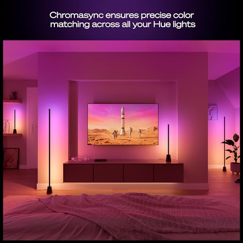 Multicolor RGBWWIC LED Table Lamp - 23.6 Inch, 1-Pack, for Home & Entertainment - Variation of This Listing