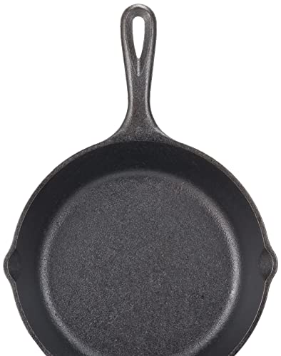 Lodge Seasoned Cast Iron Skillet - PFAS-Free, Non-Toxic Cookware - Use with an Oven, Stove, Grill, or Campfire - Naturally Non-Stick & Oven Safe - 12 Inches