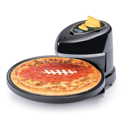 Green & Gold Rotating Pizza Oven - Pizzazz Plus by Presto, No Preheat