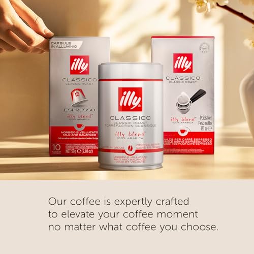 illy Coffee K Cup Pods, Classico Medium Roast, 32 Count, 1 Pack
