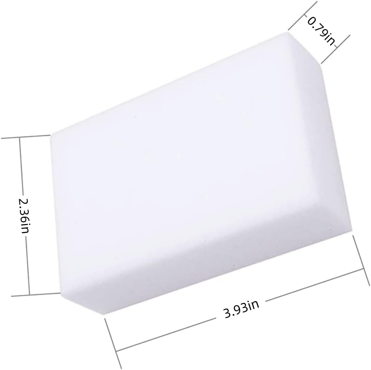 Magic Sponges | 50-Pack Melamine Cleaning Foam Pads - Multi-Functional Household & Kitchen Cleaner