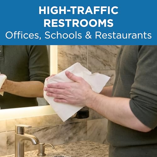 Georgia-Pacific Pacific Blue Basic C-Fold Paper Towels 2,400 Count, White, 10.1 x 12.7 Inches, Bulk Pack